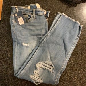 NWT Universal Thread High Rise Slim Straight Jeans Size 10/30